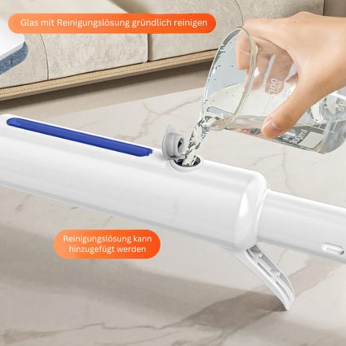 Erweiterter Sprühwischmopp