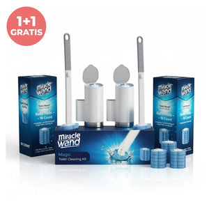 MiracleWand™ – Hygienische Einweg-WC-Bürste - Deluxe-Bundle 1+1 Gratis
